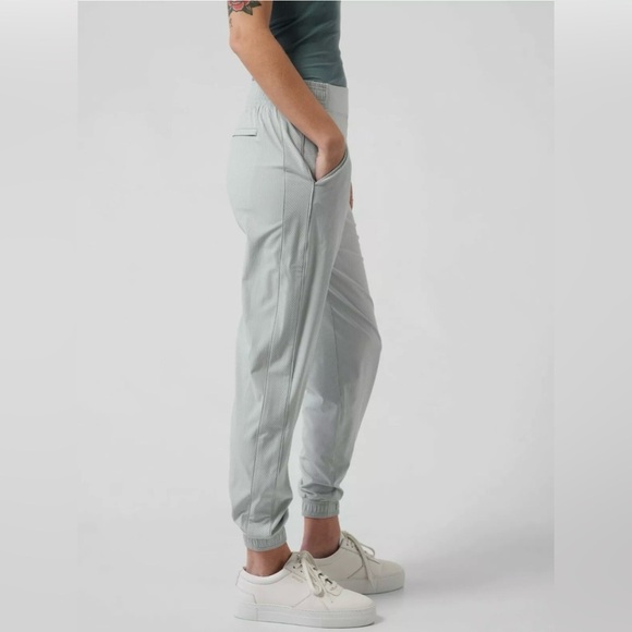 Athleta Brooklyn Textured Jogger Size 16 City Stripe - Picture 3 of 12